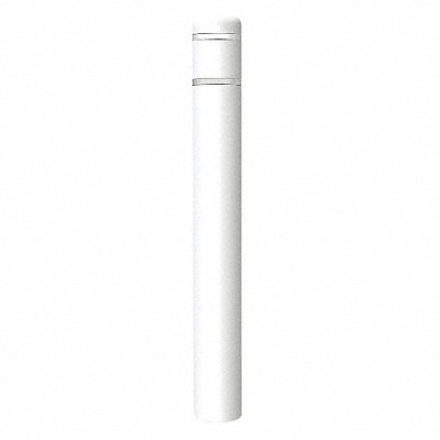 Bollard Cover 7 In Dia 60 In H White