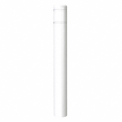 Bollard Cover 7 In Dia 60 In H White