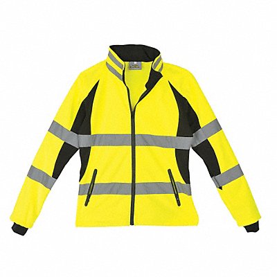 Ladies Jacket Hi-Vis XL Blk/Ylw