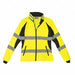 Ladies Jacket Hi-Vis Small Blk/Ylw