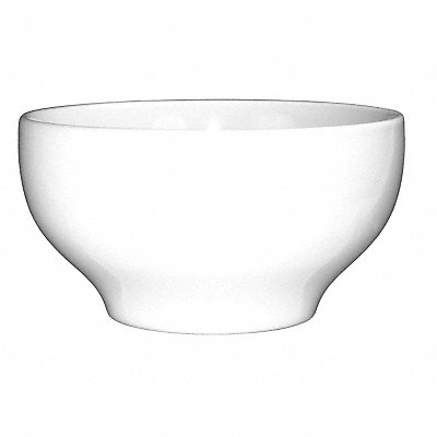 Footed Bowl 13 oz European White PK24