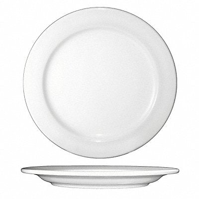 Plate 5 1/2 Dia European White PK36