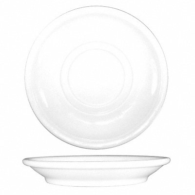 Saucer 5 1/2 Dia European White PK36