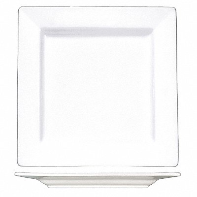 Plate Bright White PK12