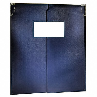 G2994 Swinging Door 7 x 6 ft Navy Blue PVC PR