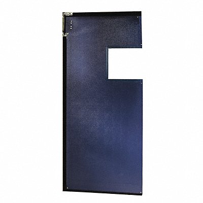 Swinging Door 7 x 2.5 ft Navy Blue PVC