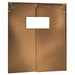 G2994 Swinging Dr 7x6 ft Medium Brown PVC PR