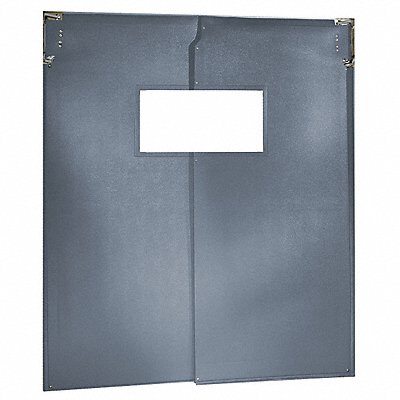 G2992 Swinging Door 7 x 5 ft Metallic Gray PR