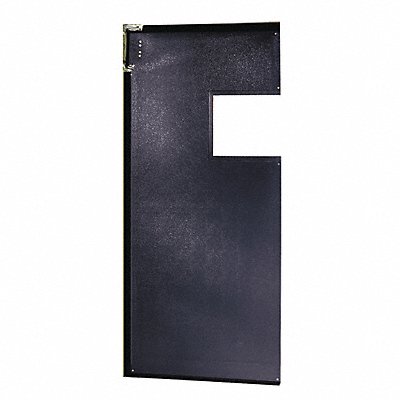 G2990 Swinging Door 7 x 3 ft Metallic Gray