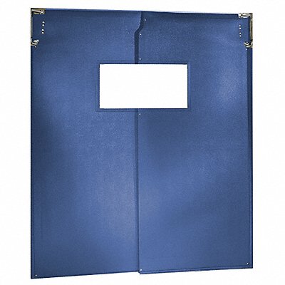 G2992 Swinging Door 7 x 5 ft Royal Blue PVC PR