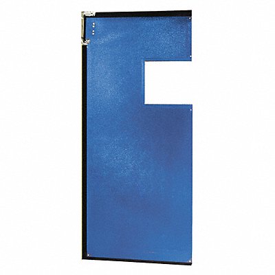 Swinging Door 7 x 2.5 ft Royal Blue PVC