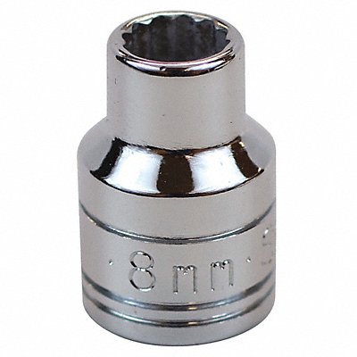 Socket Steel Chrome 7 mm