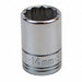 Socket Steel Chrome 14 mm