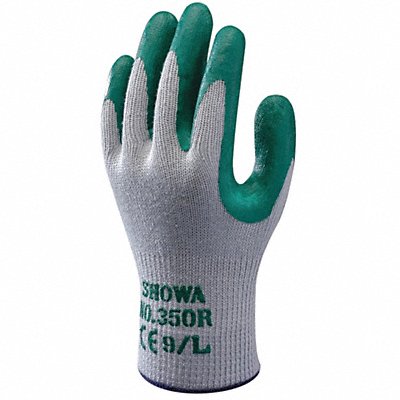 G7364 Coated Gloves Gray/Green 8