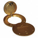 Cover Plate Assembly Brass 7 In Dia