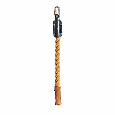 Climbing Rope with Leather Boot 24 Ft