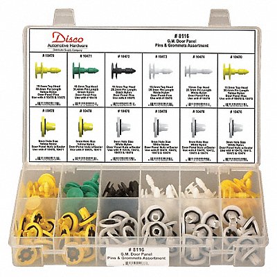 GM Door Panel Retainer Assortment