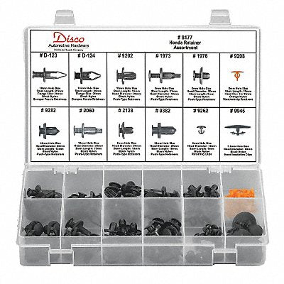 Honda Retaier Assortment 121 pcs