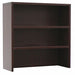 Hutch Open Shelves Legacy Series Mahogny