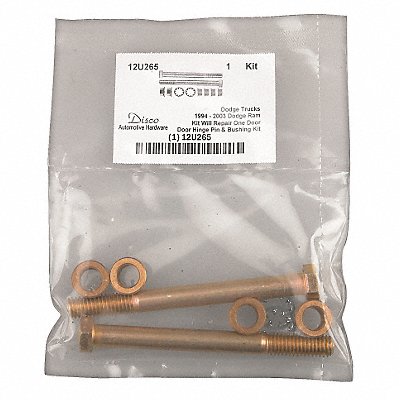 Door Hinge Pin / Bushing Kit Dodge 8 Pc