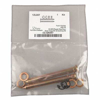 Door Hinge Pin/Bushing Kit Ford F 8 Pc