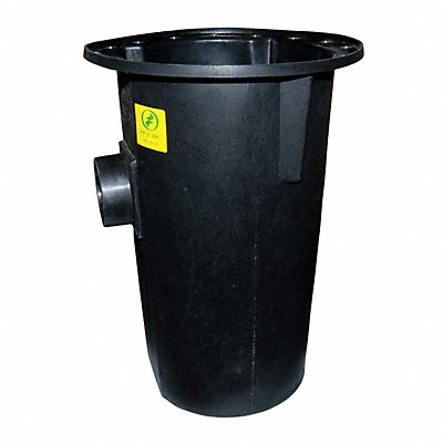 Sewage Basin Cap. 30.0 gal Polyethylene