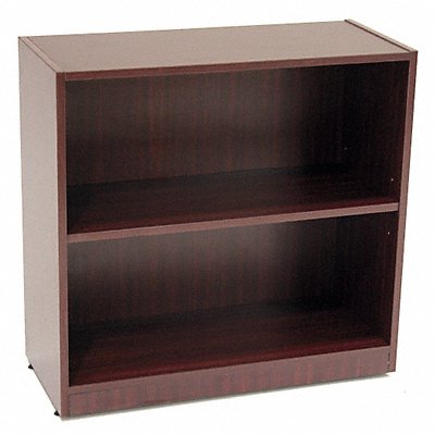 Bookcase Legacy Series 2-Shelf Mahogany