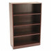 Bookcase Legacy Series 4-Shelf Mahogany