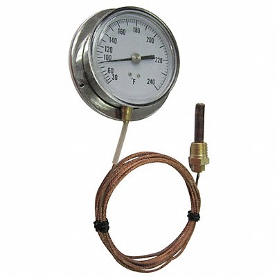 G2664 Analog Panel Mt Thermometer 0 to 100F