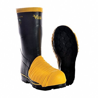 G3082 Rubber Boot Unisex 9 Knee Black PR