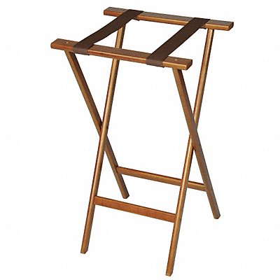 Tray Stand 30 x 19 x 17 Dark Walnut