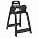 Eco High Chair Unssbld Black