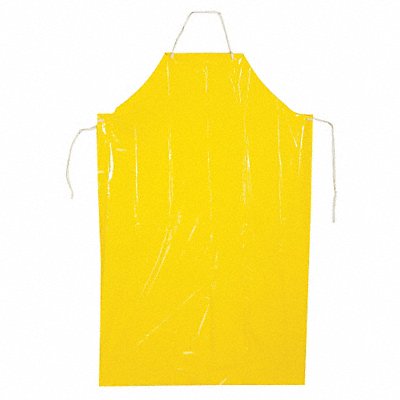 Bib Apron Univ Yel Polyolefin/Nyln PK100