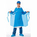 Bib Apron Univ Blue Polyolefin PK100