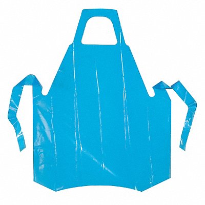 Bib Apron Univ Blue Polyolefin PK100