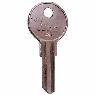 Key Blank Brass 1677 PK10