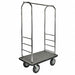 Bellman Cart Stnlss Steel Black Carpet