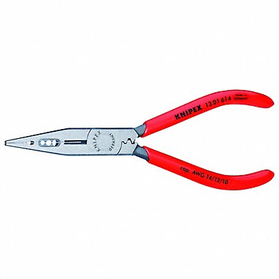 Long Nose Plier 6-1/4 L Serrated