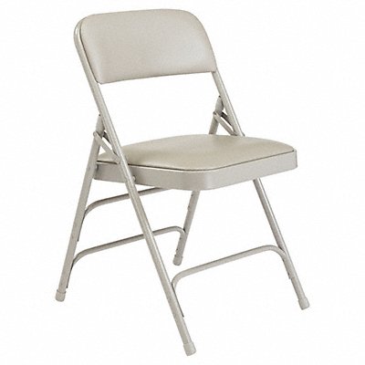 Grey Vinyl folding chairs PK4