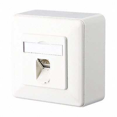 Wall Outlet White 3.346 H 3.346 W