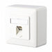Wall Outlet White 3.346 H 3.346 W