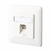 Wall Outlet White 3.169 H 3.169 W