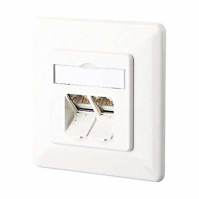 Wall Outlet White 3.169 H 3.169 W
