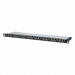 Patch Panel Black 0.88 H 18.99 W