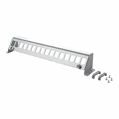Patch Panel Gray 2.05 H 13.3 W