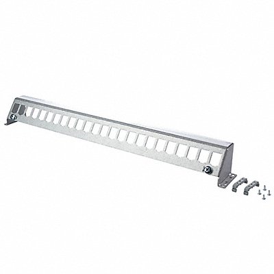 Patch Panel Gray 2.05 H 19.37 W