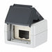 RJ45 Housing Gray 2.953 H 3.425 W