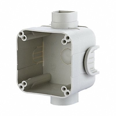 RJ45 Housing Gray Flush Mounting