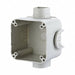 RJ45 Housing Gray Flush Mounting