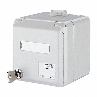 IP44SG Housing Gray 3.661 H 3.543 W